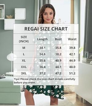 Women's Summer Casual Short Sleeve Crew Neck T Shirt Dresses Loose Swing with Pockets