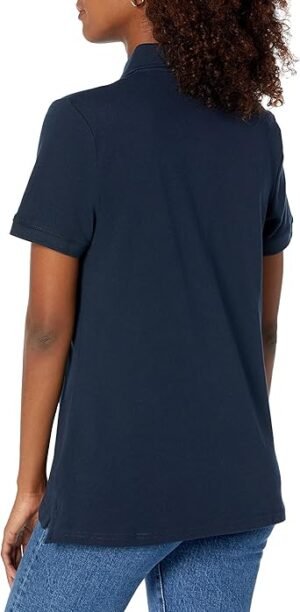 Amazon Essentials Women's ShortSleeve Polo Shirt (Available in Plus Size)
